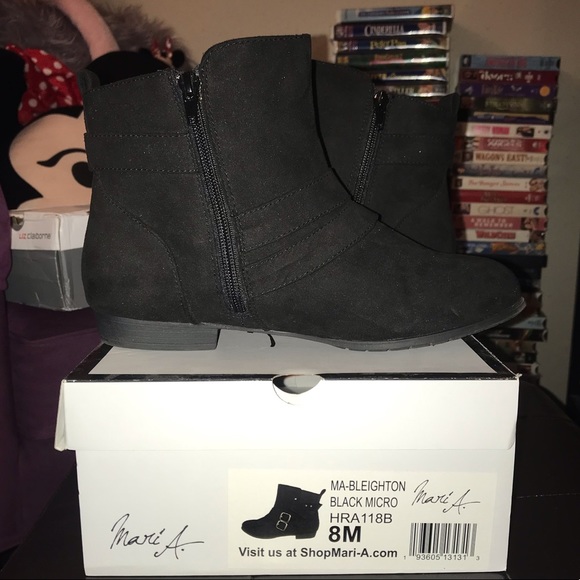 EUC Suede Ankle Boots - Picture 3 of 6